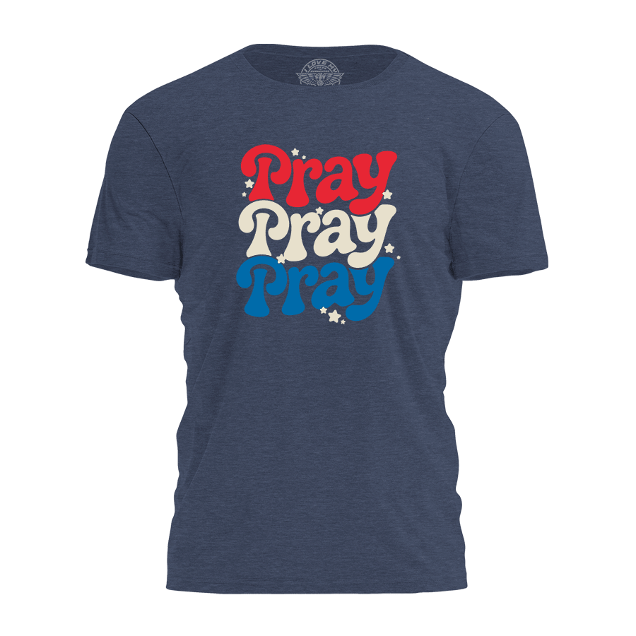 Charlie Kirk Merch Pray Pray Pray Shirt Charlie Kirk Memorial Shirt Gifts For Trump Lovers