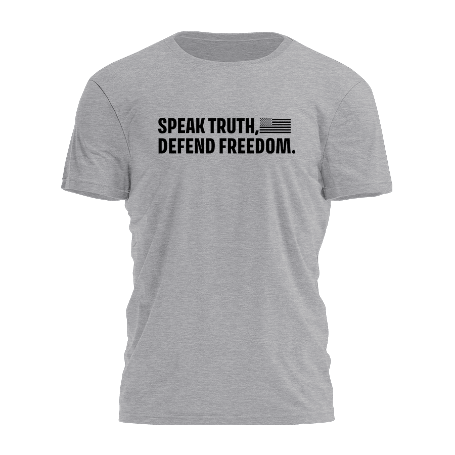 Charlie Kirk Merch Speak Truth Defend Freedom T-Shirt Freedom Charlie Kirk Shirt Gifts For Dad