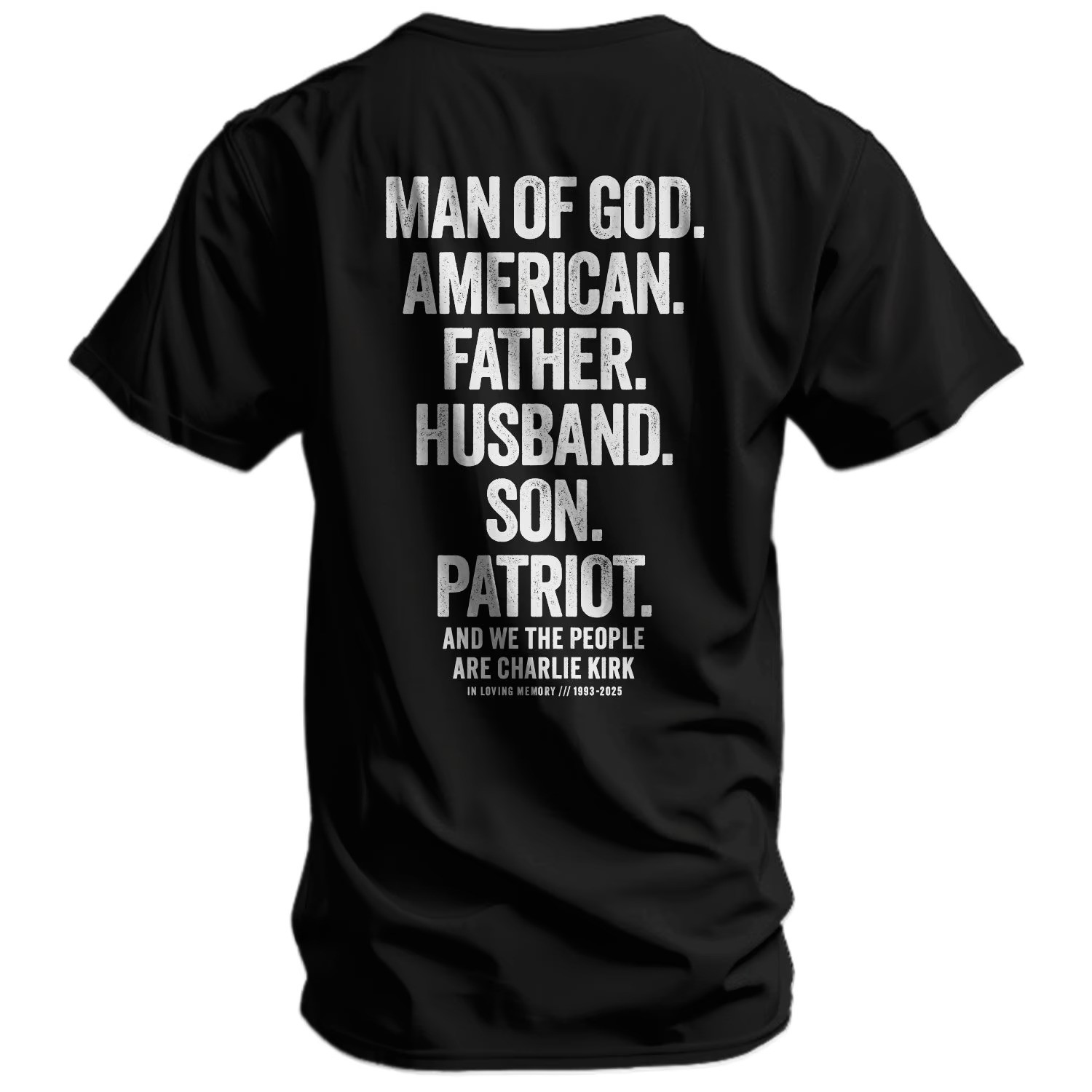 Charlie Kirk Merch We The People Are Charlie Kirk T-Shirt Memorial Tee Gifts For Supporters
