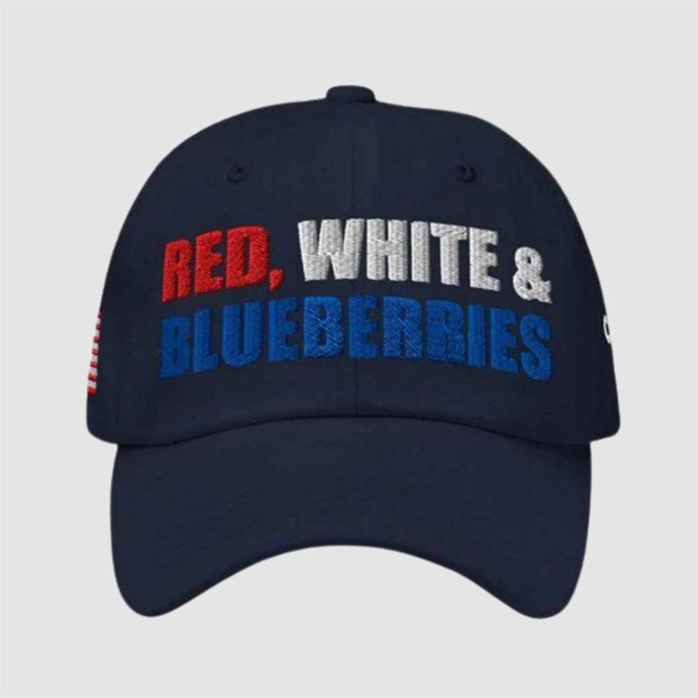 Charlie Kirk Red White And Blueberries Hat Live Free Charlie Kirk Baseball Cap