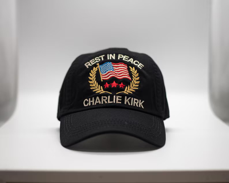 Charlie Kirk Rest In Peace Hat Charlie Kirk Hat Embroidered Gifts For Patriots
