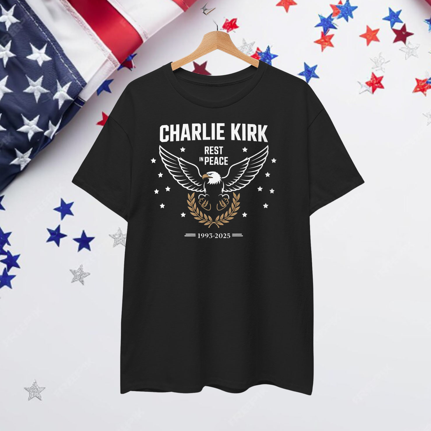 Charlie Kirk Rest In Peace RIP Memorial 1993–2025 Shirt