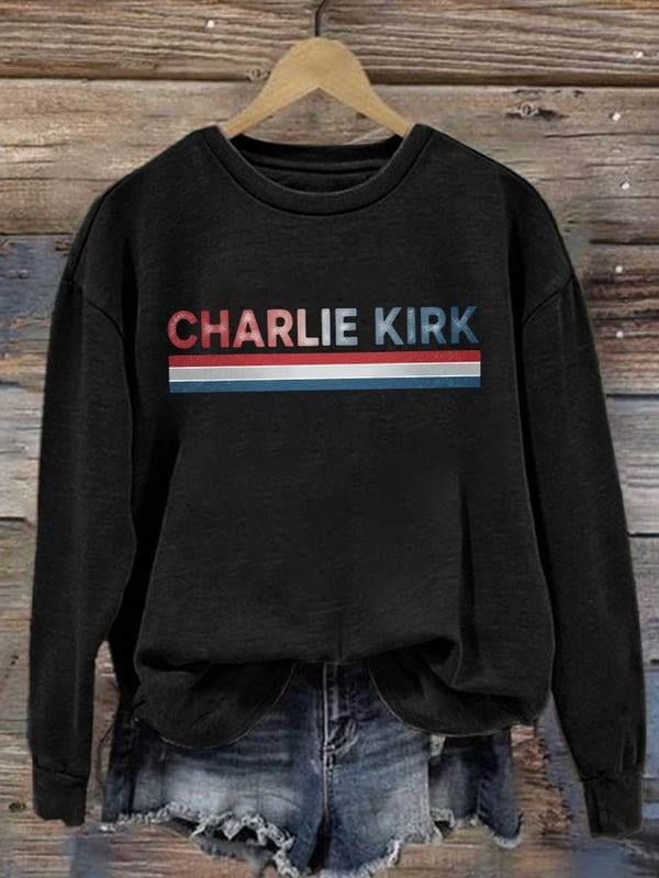 Charlie Kirk Retro Freedom Print Sweatshirt Best America Gift For Supporters