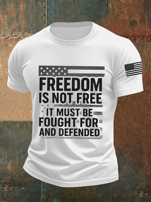 Charlie Kirk Shirt Freedom Is Not Free Quote TPUSA Merch Gift For Patriots