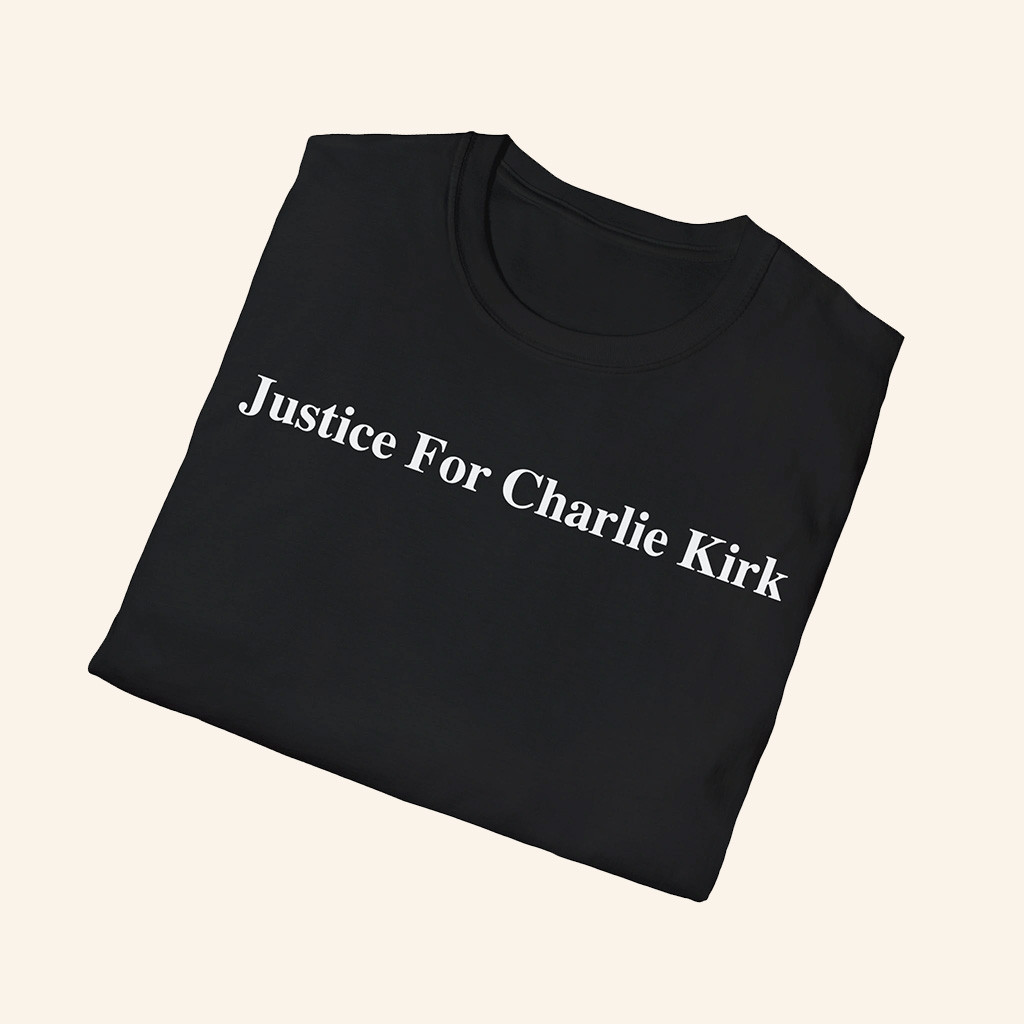 Charlie Kirk Shirt Justice For Charlie Kirk Merch Patriotic Gifts For Husband