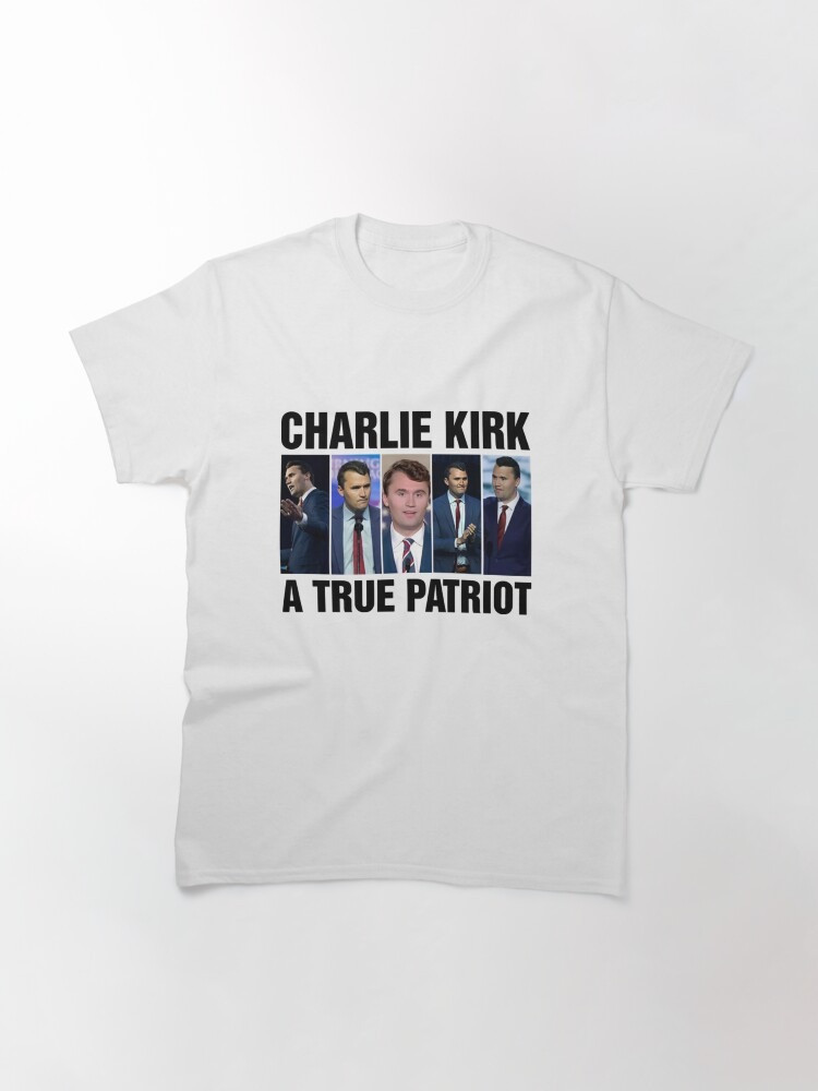 Charlie Kirk Shooters Shirt A True Patriot Charlie Kirk Shirt Gift For Patriots