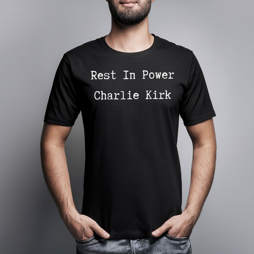 Charlie Kirk Shooters Shirt Rest in Power T-Shirt Charlie Kirk Merch Gifts For Men