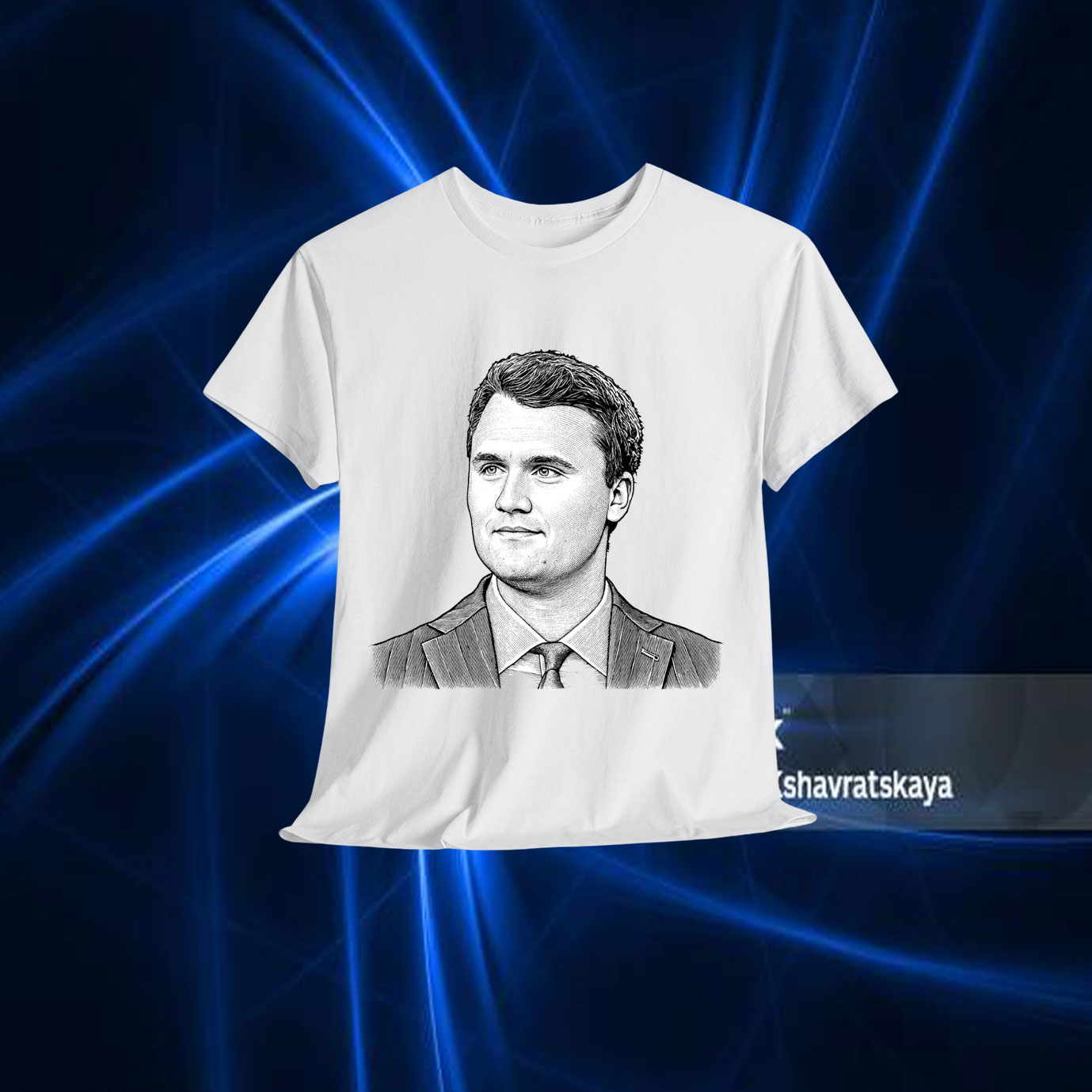 Charlie Kirk Silhoette Shirt