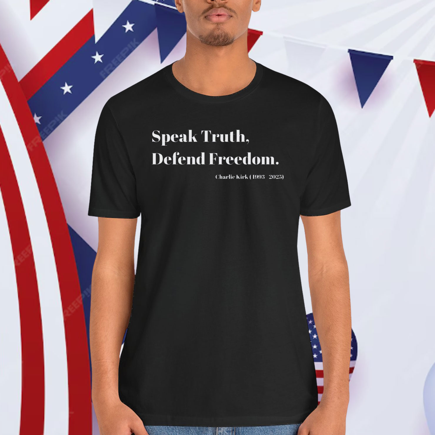 Charlie Kirk Speak Truth Defend Freedom Shirt