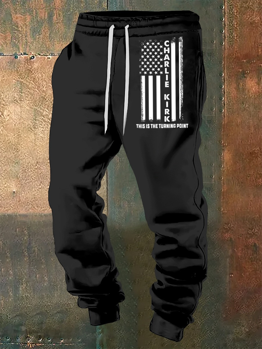 Charlie Kirk Sweatpants This Is The Turning Point Clothing Merch For Supporters