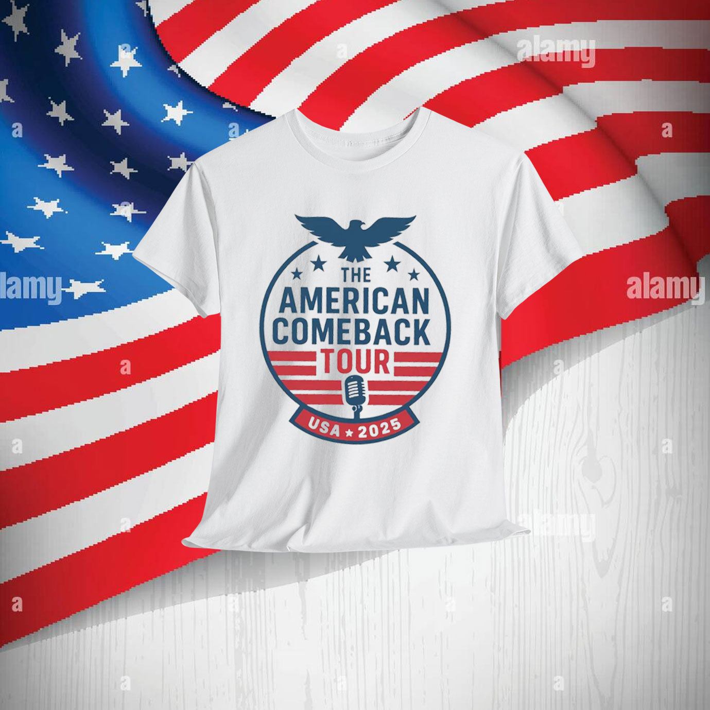 Charlie Kirk The American Comeback Tour 2025 Shirt