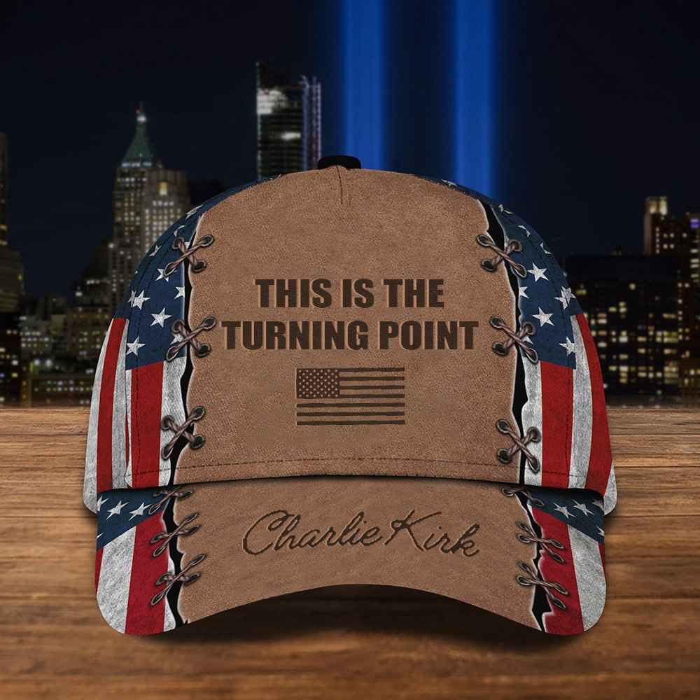 Charlie Kirk This Is The Turning Point Cap Charlie Kirk Conservative Memorial Gifts