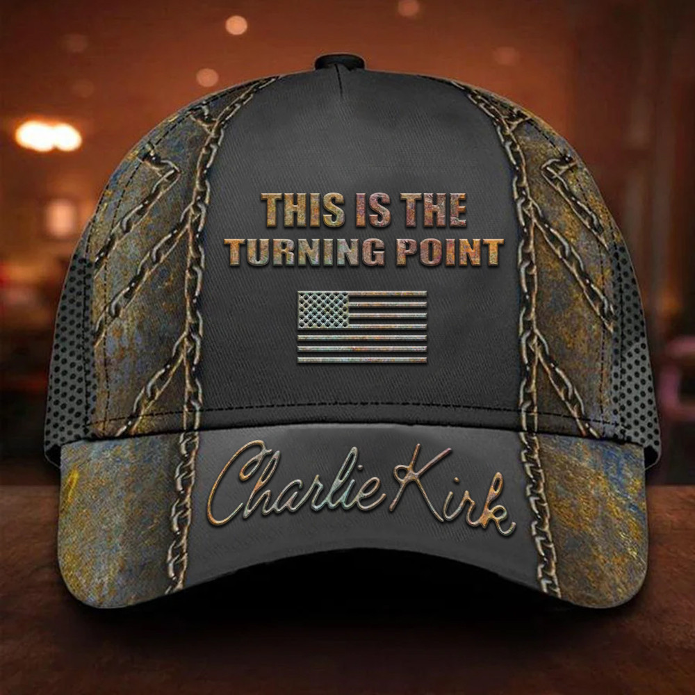 Charlie Kirk This Is The Turning Point Hat Charlie Kirk Memorial Gifts For Him