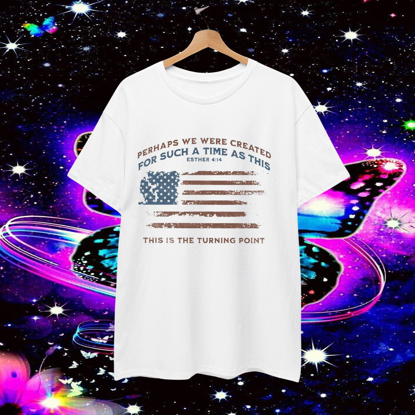 Charlie Kirk This Is The Turning Point Patriotic American T-Shirt