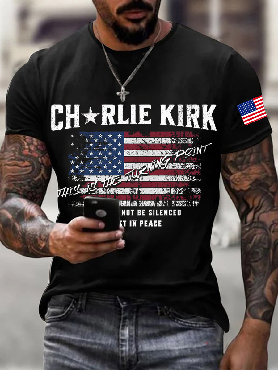 Charlie Kirk This Is The Turning Point T-Shirt Charlie Kirk TPUSA Apparel Gifts