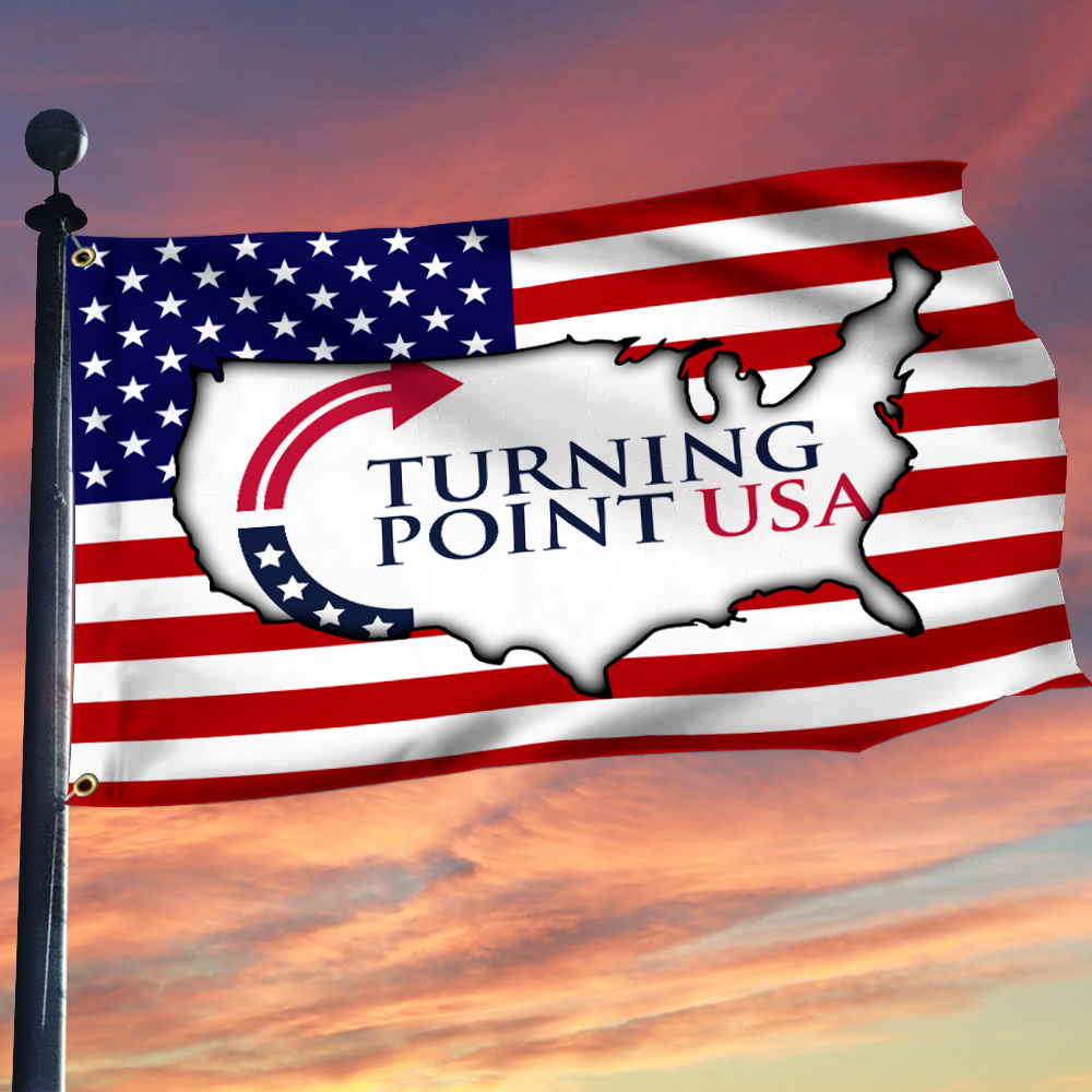 Charlie Kirk TPUSA Flag Turning Point USA Merch Proud Charlie Kirk Gift Ideas