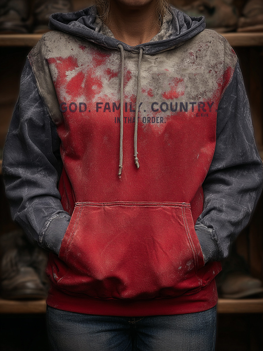 Charlie Kirk TPUSA Freedom Hoodie God Family Country Tribute Signed Charlie Kirk Shirt