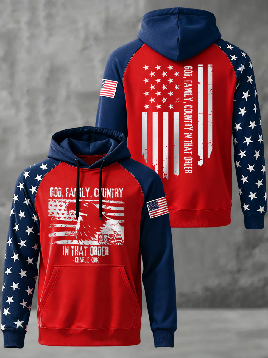 Charlie Kirk TPUSA Hoodie T-Shirt God Family Country Signed Charlie Kirk Clothing