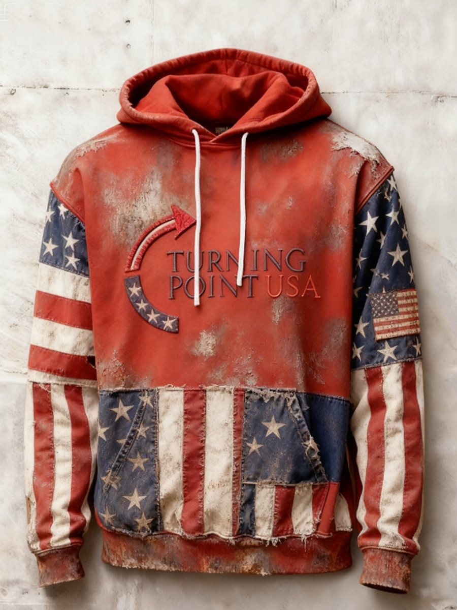 Charlie Kirk TPUSA Hoodie This Is Our Turning Point Proud Live Like Charlie Apparel