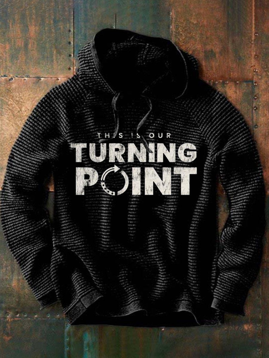 Charlie Kirk TPUSA Hoodie This Is Our Turning Point Proud TPUSA Tribute Apparel
