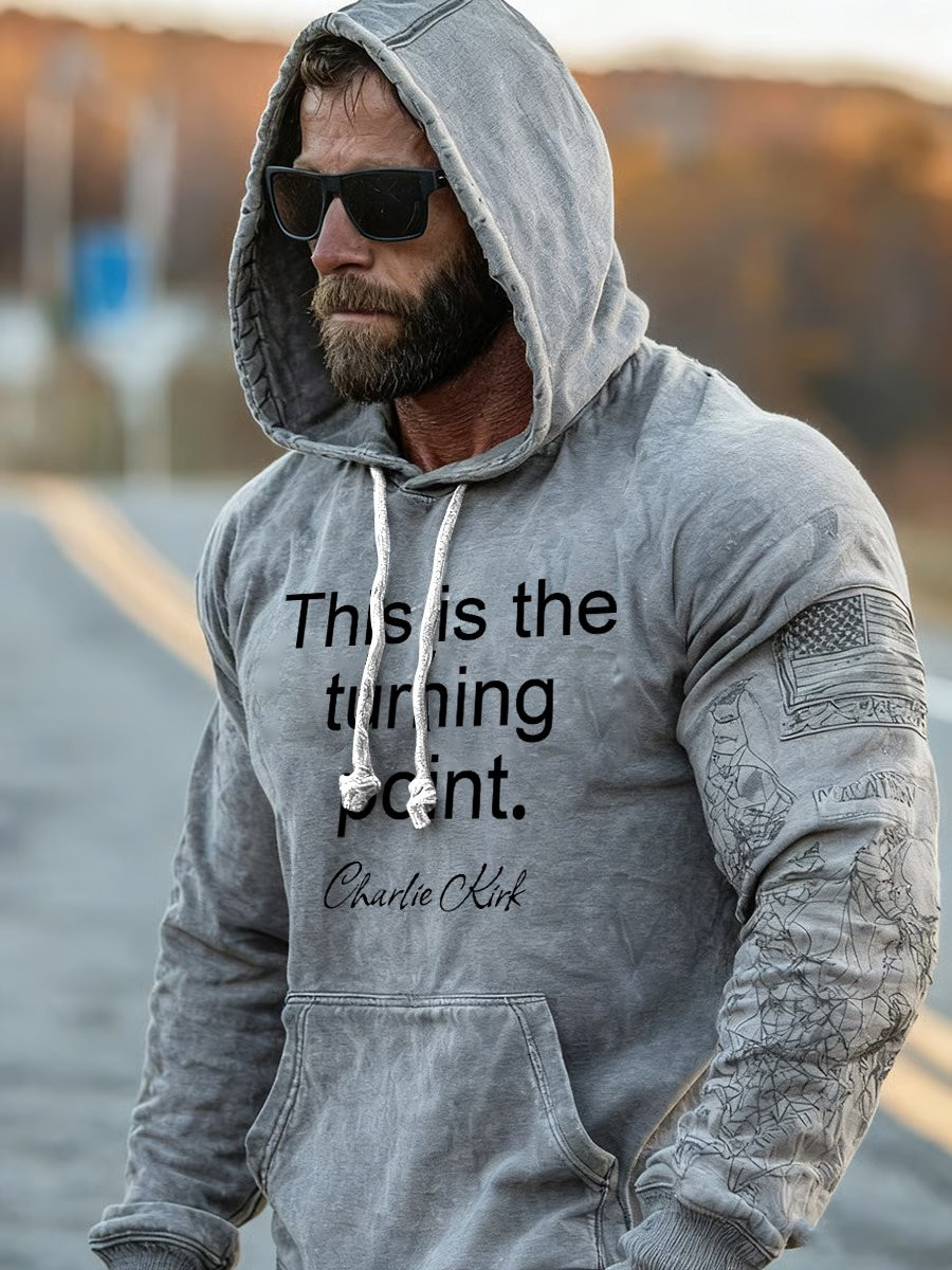 Charlie Kirk TPUSA Merch Hoodie This Is The Turning Point Charlie Kirk Freedom TPUSA Hoodie