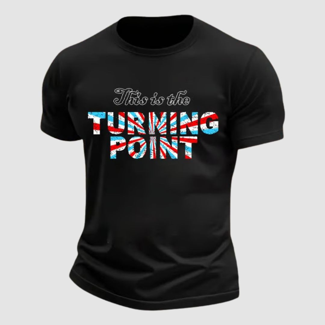 Charlie Kirk TPUSA T-Shirt This Is The Turning Point Proud TPUSA Freedom Gift Ideas