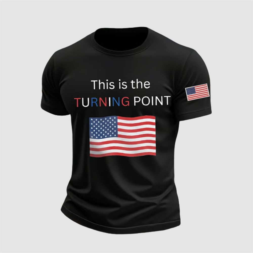 Charlie Kirk TPUSA T-Shirt This Is The Turning Point Unique Charlie Kirk Merch Gifts