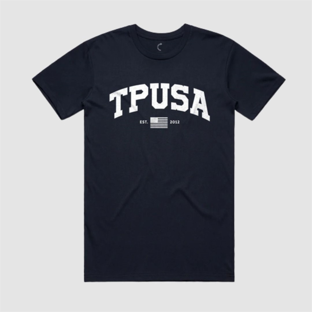 Charlie Kirk TPUSA T-Shirt Turning Point USA Est 2012 Best Charlie Kirk TPUSA Merch