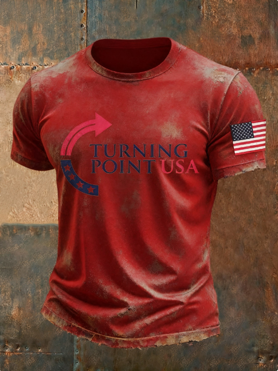 Charlie Kirk TPUSA T-Shirt Turning Point USA Proud Turning Point 47 Freedom Shirt