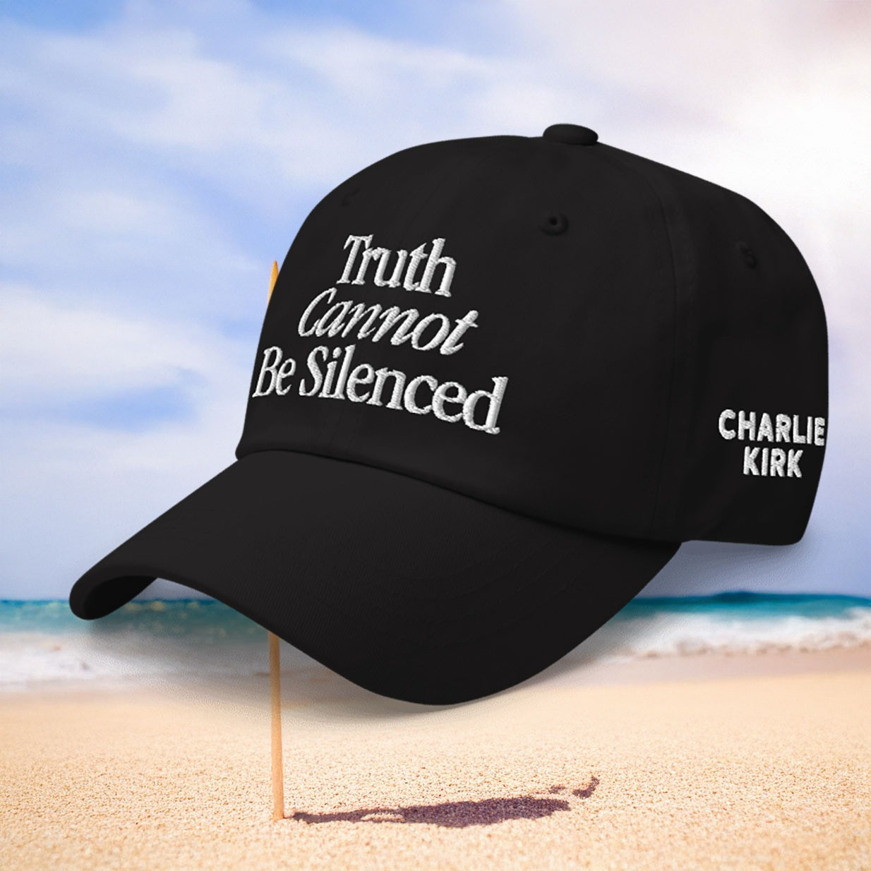 Charlie Kirk Truth Cannot Be Silenced Hat USA Flag Cap Memorial Presents For Supporters