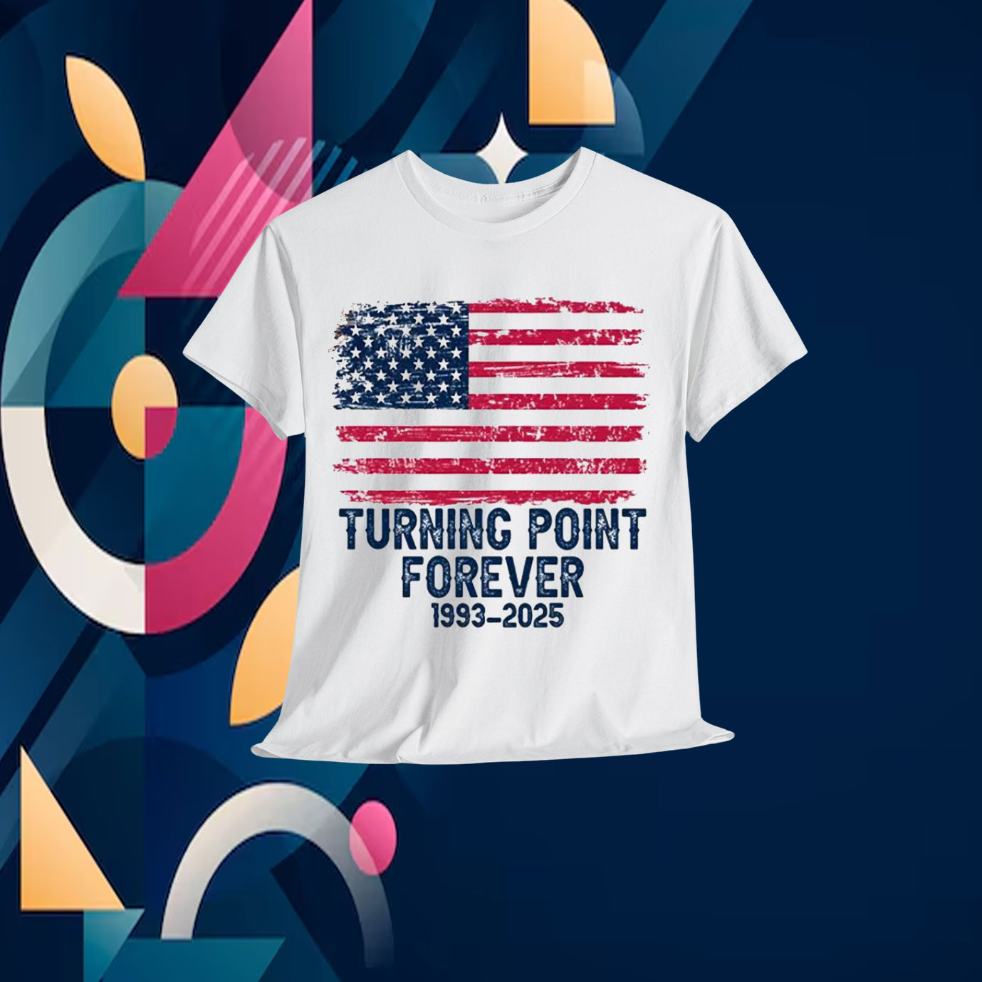 Charlie Kirk Turning Point Forever American Shirt