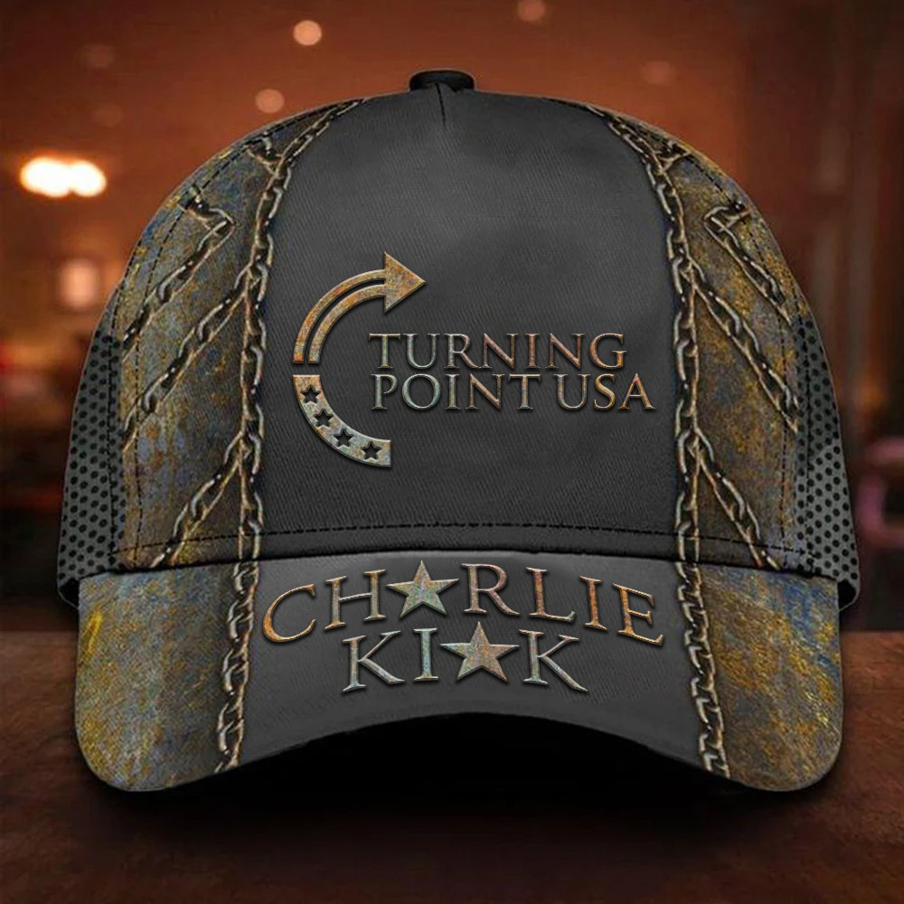 Charlie Kirk Turning Point Hat Charlie Kirk Memorial Cap Best Merch For Loyalist