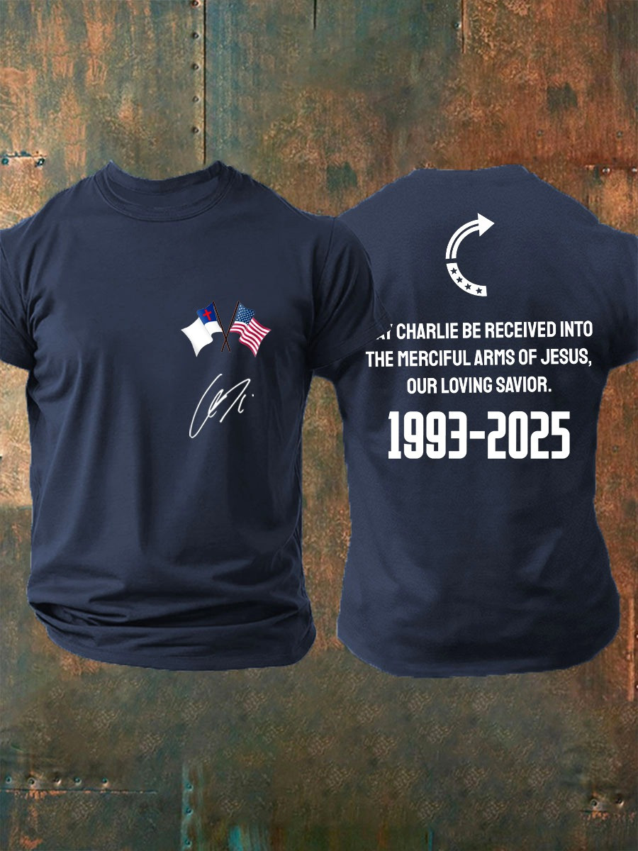 Charlie Kirk Turning Point T-Shirt 1993 2025 Tribute Statement Charlie Kirk Merch Store Charlie Kirk Turning Point T-Shirt 1993 2025 Tribute Statement Charlie Kirk Merch Store