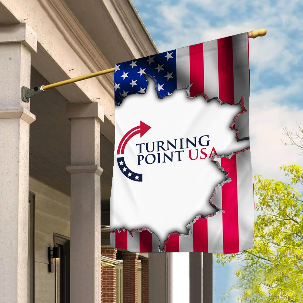 Charlie Kirk Turning Point USA Flag This Is The Turning Point Best Gifts For Patriotics