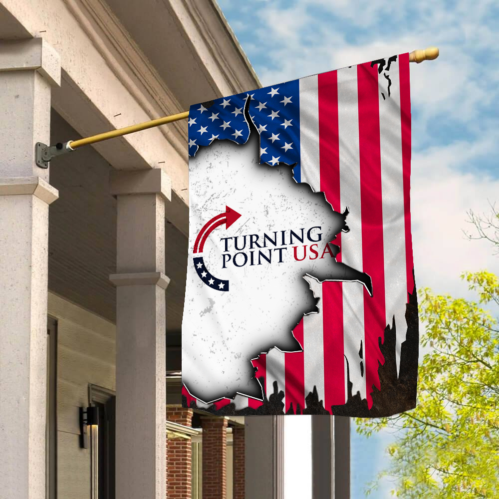 Charlie Kirk Turning Point USA Flag TPUSA Charlie Kirk Freedom TPUSA Gifts For Patriotics
