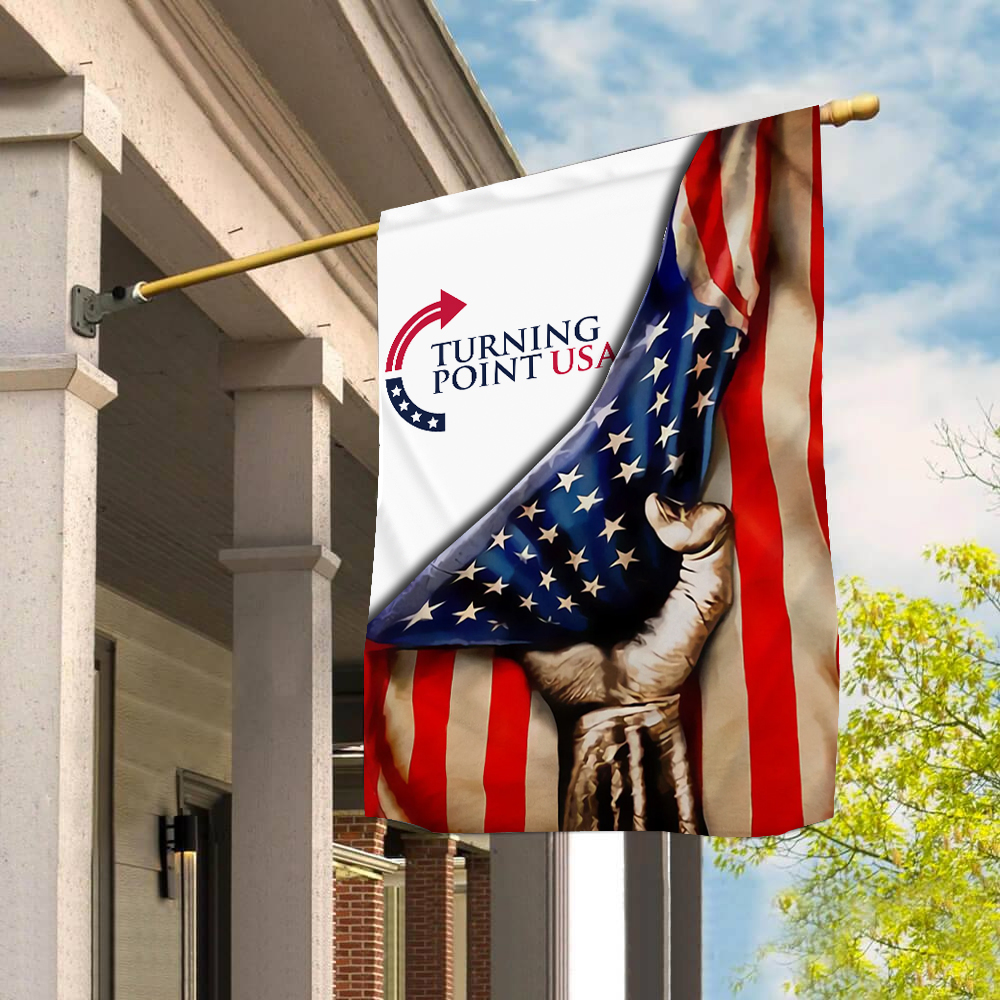 Charlie Kirk Turning Point USA Flag TPUSA Charlie Kirk Memorial Merch For Loyalist