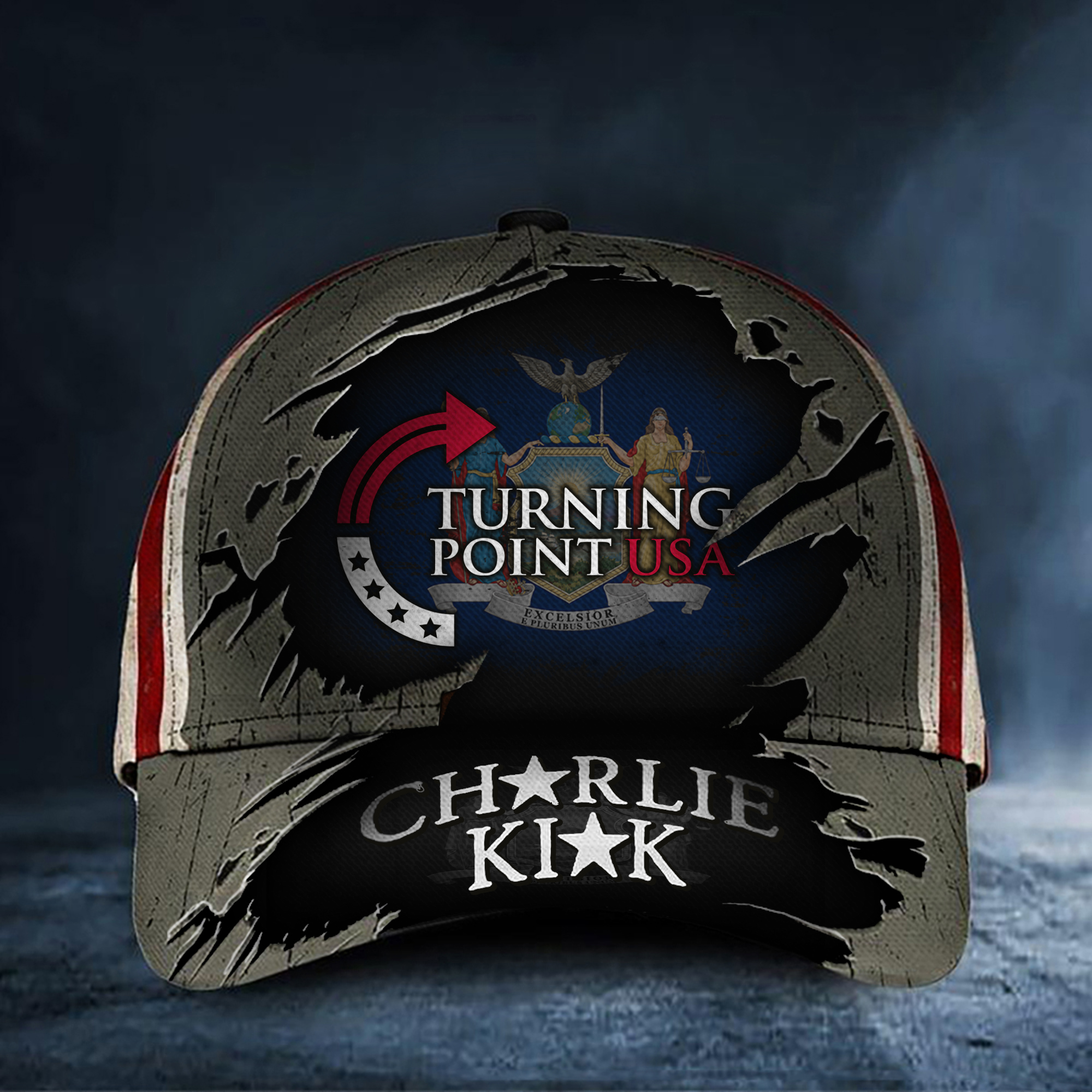 Charlie Kirk Turning Point USA Hat Legend Never Dies Empire Freedom Merch For Friends