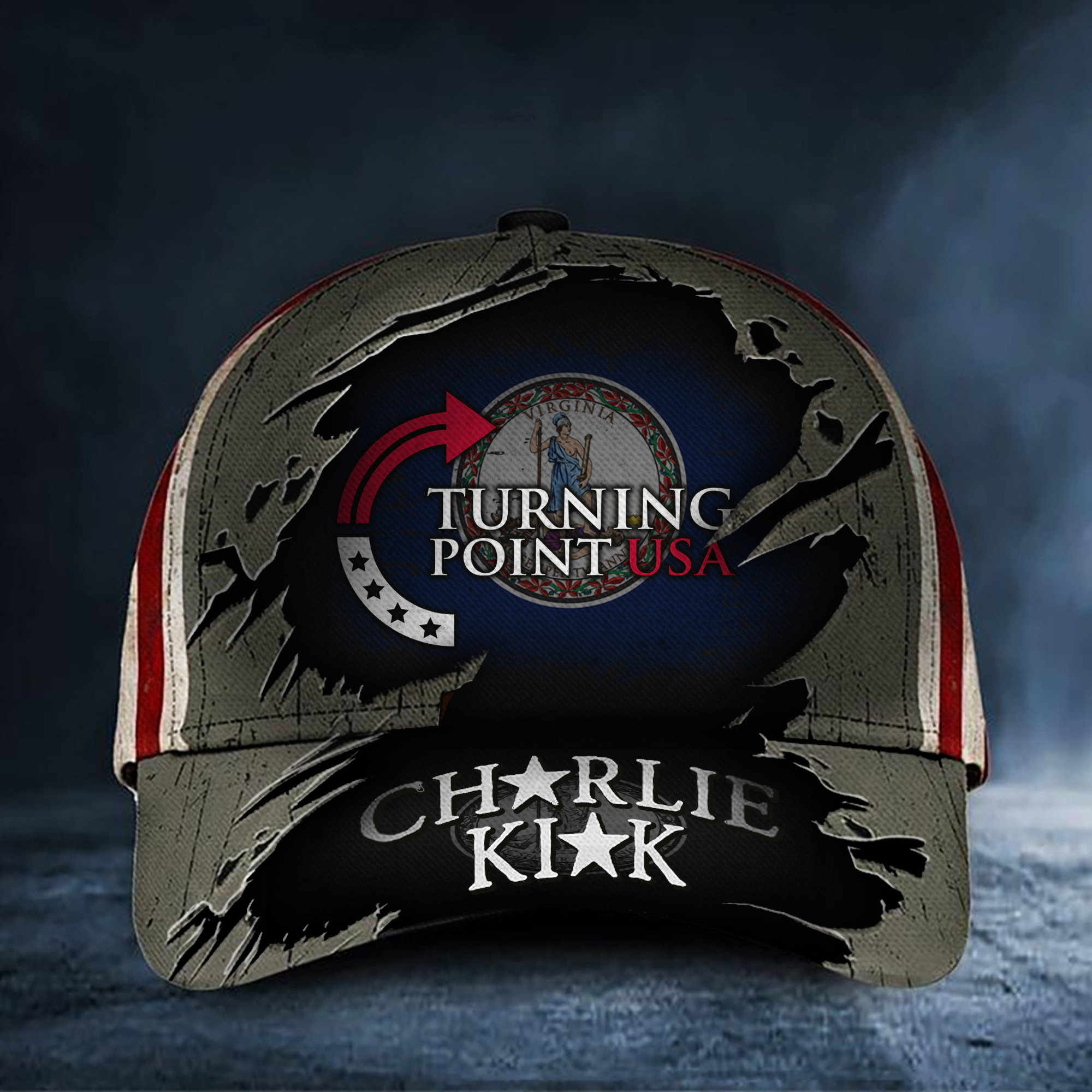 Charlie Kirk Turning Point USA Hat Old Dominion Freedom Stand With Charlie Kirk Merch Ideas