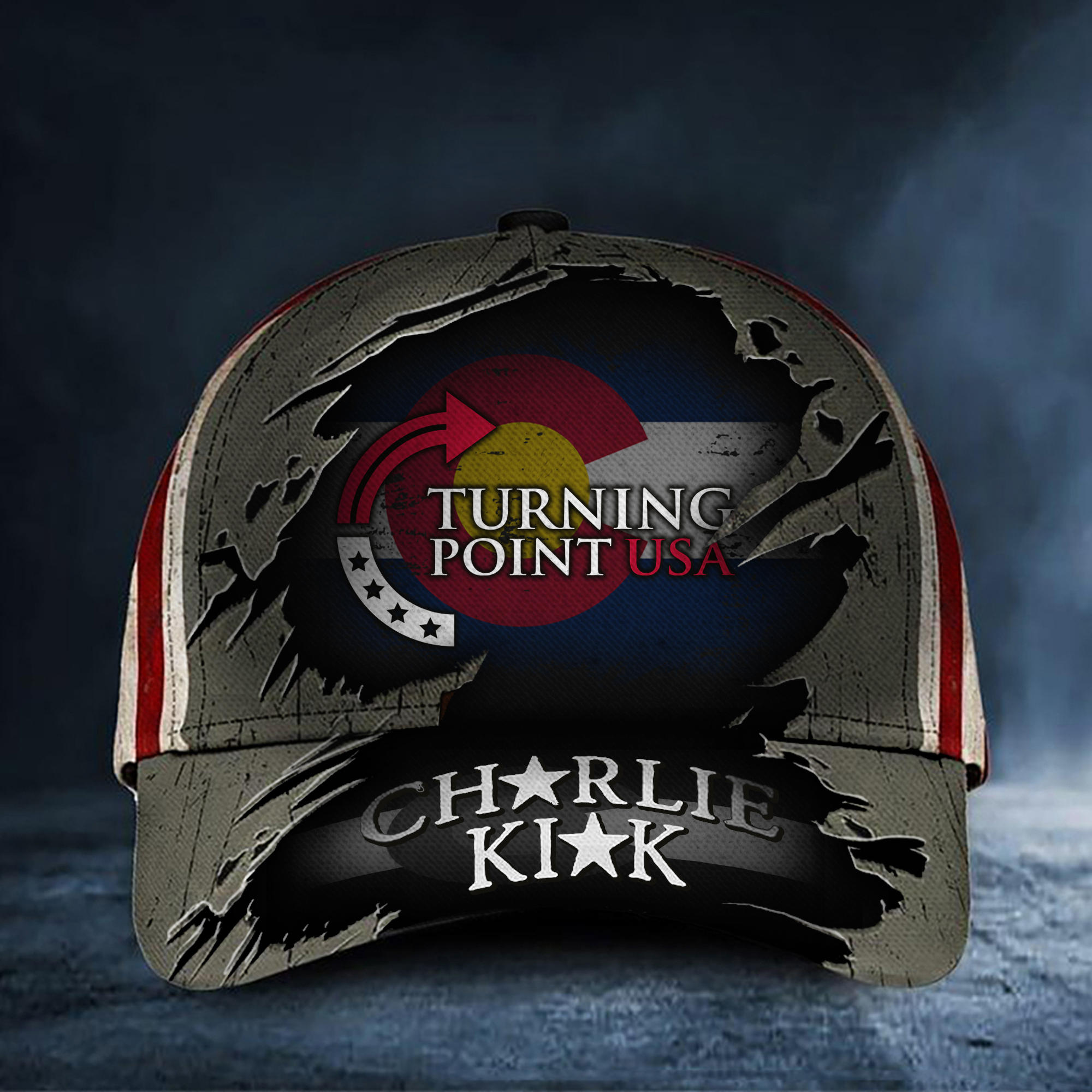 Charlie Kirk Turning Point USA Hat Stand With Charlie Kirk Centennial Freedom Baseball Cap Ideas