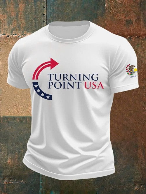 Charlie Kirk Turning Point USA T-Shirt Justice For Charlie Kirk Prairie Freedom Clothes Ideas