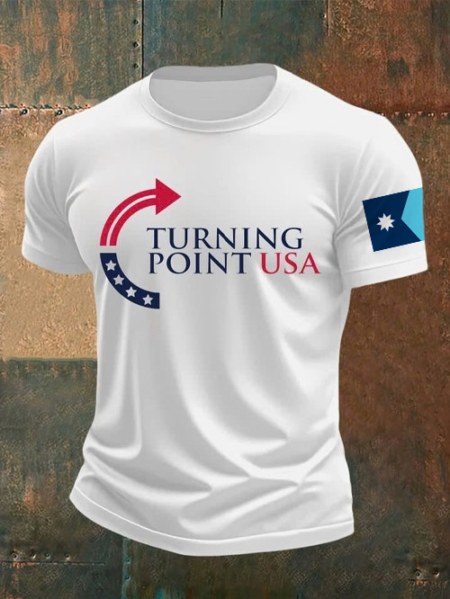 Charlie Kirk Turning Point USA T-Shirt Lakeside Freedom Pray For Charlie Kirk Merch Gifts