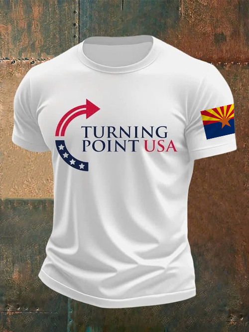 Charlie Kirk Turning Point USA T-Shirt Legend Never Dies Canyon Freedom Merch Gifts