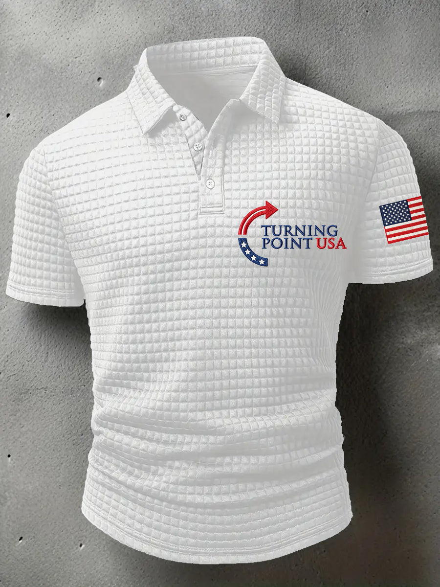 Charlie Kirk Turning Point Usa Trump Commemorative Shirt White Charlie Kirk American Merch