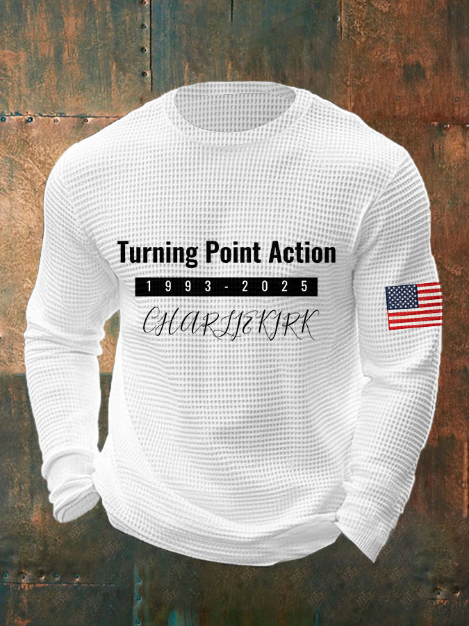 Charlie Kirk Turning Point Usa Trump Commemorative T Shirt White Charlie Kirk Freedom Clothing