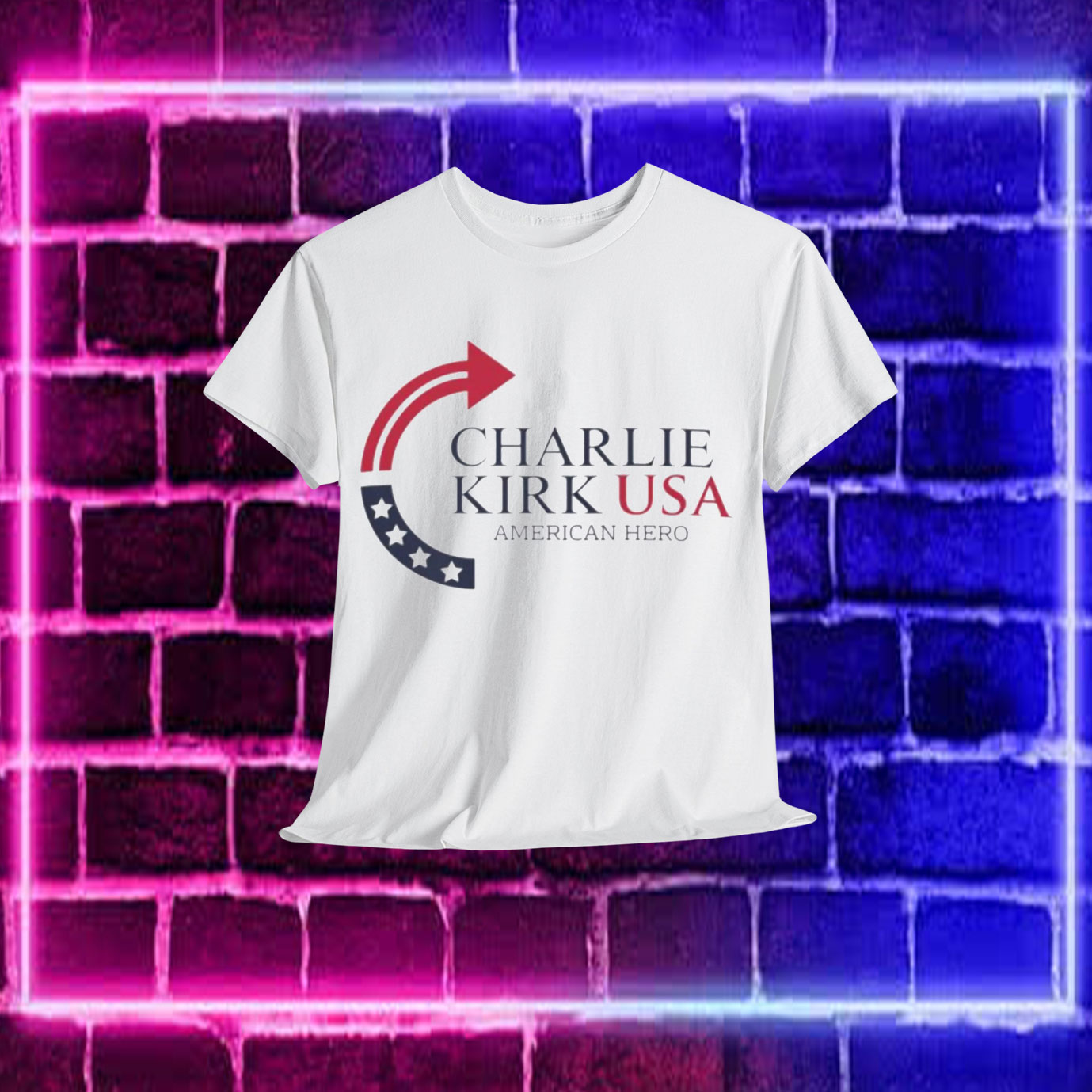 Charlie Kirk USA American Hero Shirt