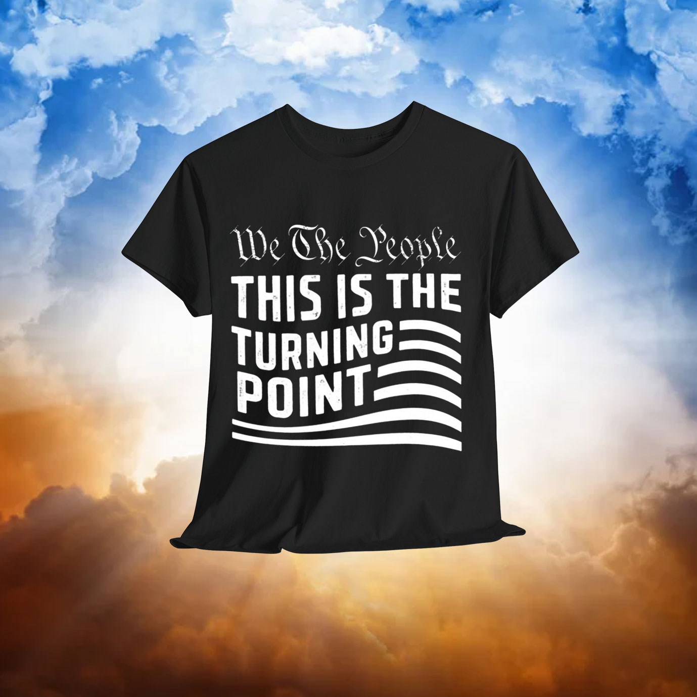Charlie Kirk We The People This is the Turning Point Shirt
