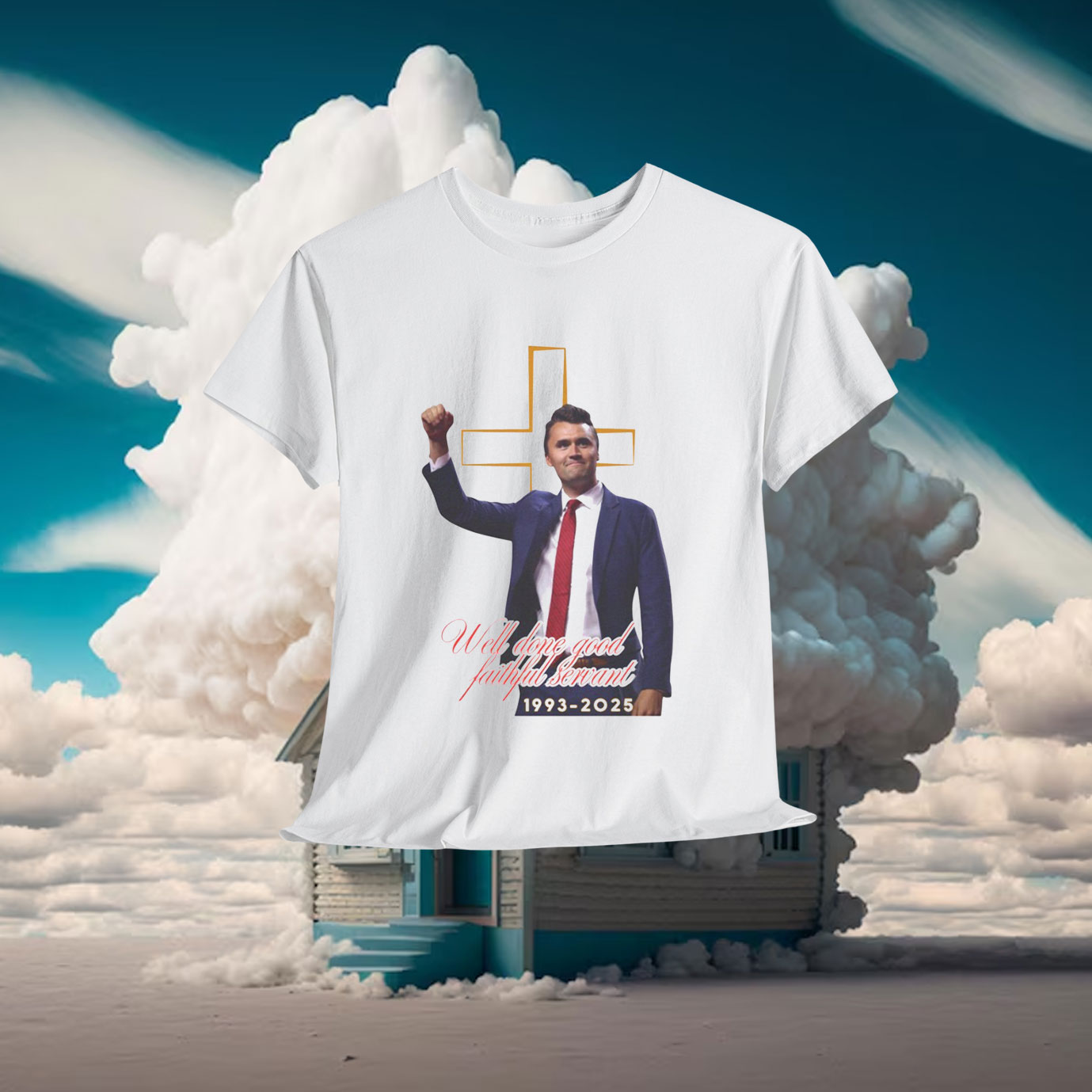 Charlie Kirk Well Done Good Faithful Servant Shirt