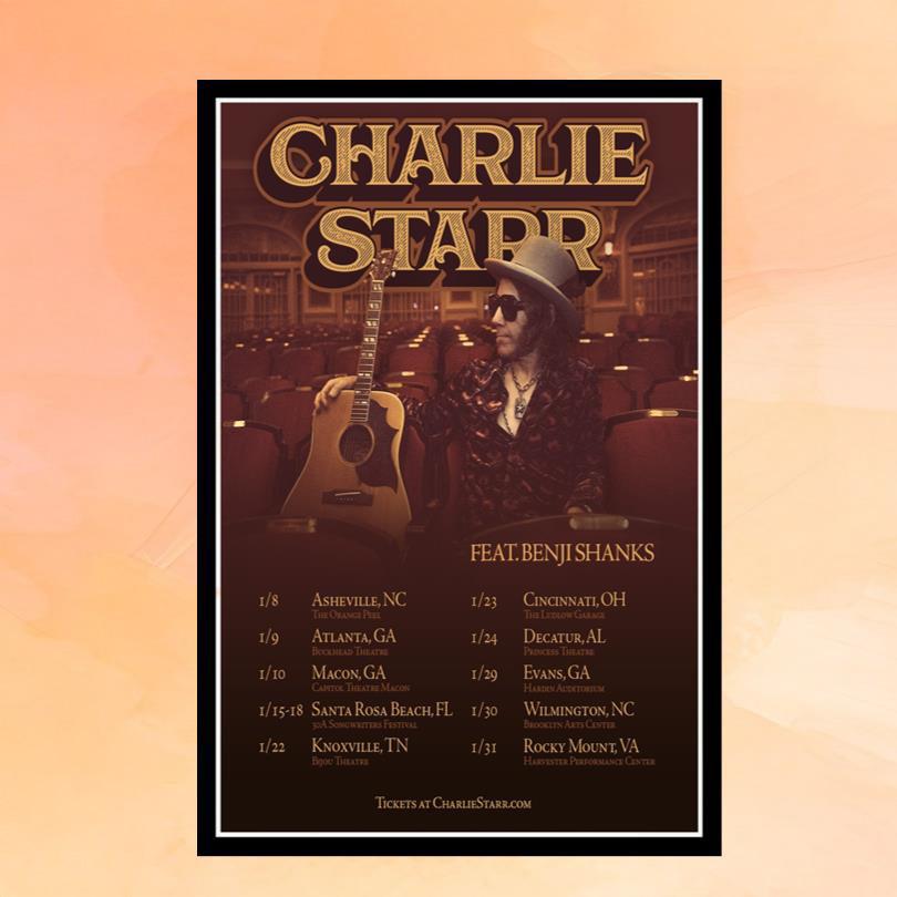 Charlie Starr Tour Acoustic 2026 Poster Wall Art Decor Charlie Starr Merch Gifts For Music Fans Charlie Starr Tour Acoustic 2026 Poster Wall Art Decor Charlie Starr Merch Gifts For Music Fans