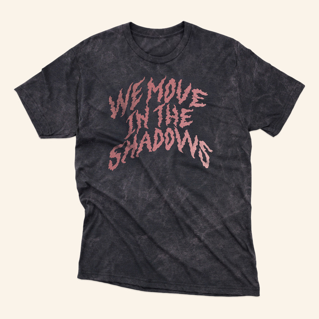 Charlotte Dobre Merch We Move In The Shadows Metallic Foil T-Shirt Gifts For Her