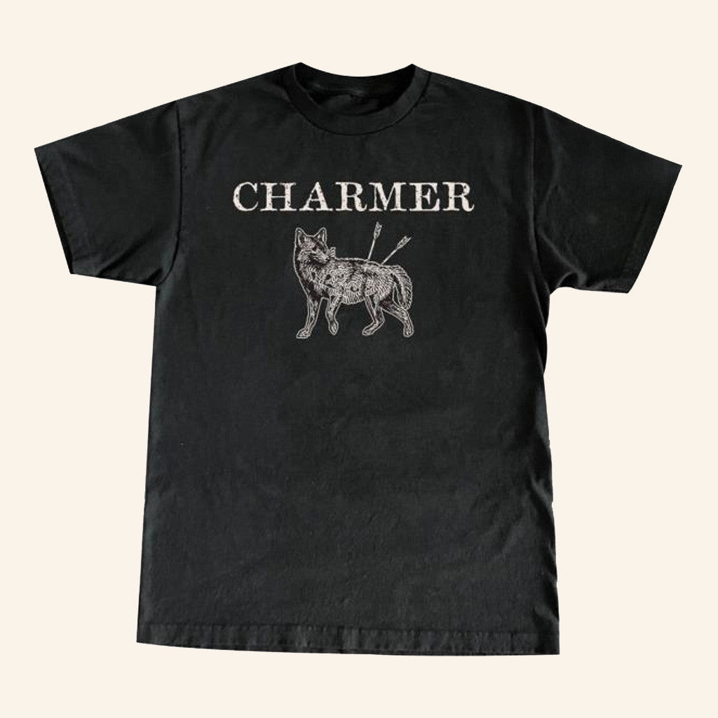 Charmer Official Merch Black Wolf Shirt Gifts For Husband Charmer Official Merch Black Wolf Shirt Gifts For Husband